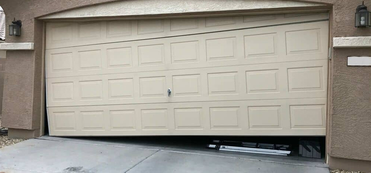 garage-door-bent-off-track-repair in Toronto