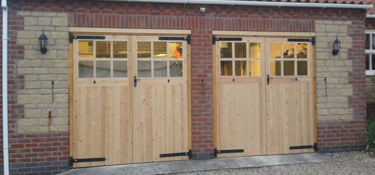 Side Hinged Wooden Garage Doors Toronto